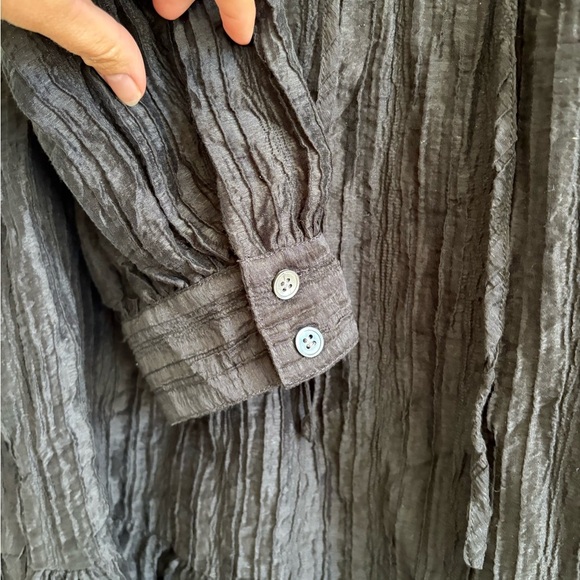 Rebecca Taylor Black 3/4 Sleeve Mini Dress - Size Small - Picture 7 of 7